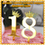 Adorno Topper Numero Dorado GRANDE 10cm