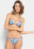Biquíni Areia Branca Acqua Cortininha Ripple Floral Estampado