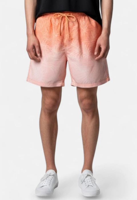 Shorts Areia Branca Yacht Resort Palmeira Laranja - buy online
