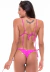 Biquíni Areia Branca Eco Cortininha Rosa Pink