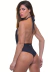 Maiô Areia Branca Eco Fashion Preto