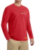 Camiseta Areia Branca BIO Protect Uv 50+ Manga Longa Vermelha