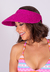 Viseira Areia Branca UV50+ Patacho Rosa