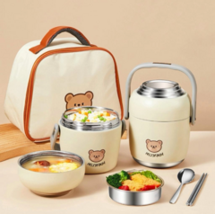 BOLSO LUNCHERA TERMICA HELLO PANDA - comprar online