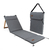 Reposera Plegable Diseño LISO GRIS by CHILLY