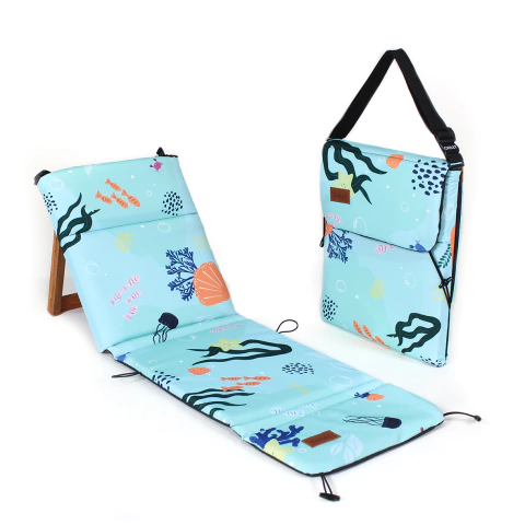 Reposera Plegable KIDS Diseño AQUA by CHILLY