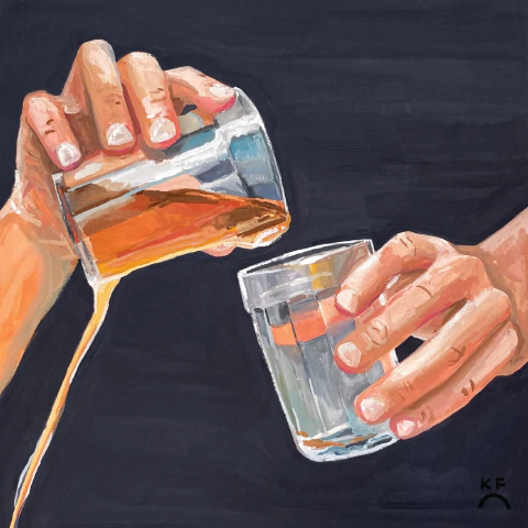 Impulso Copo – Print 21x21 - comprar online