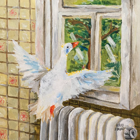 Patinho Triste 02 – Print 21x21 - comprar online