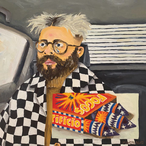 Poderia Fogos de Artifício – Fine Art 21x21