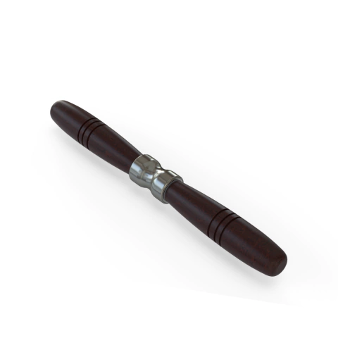 ROLETE INOX MANUAL CURVO 39MM