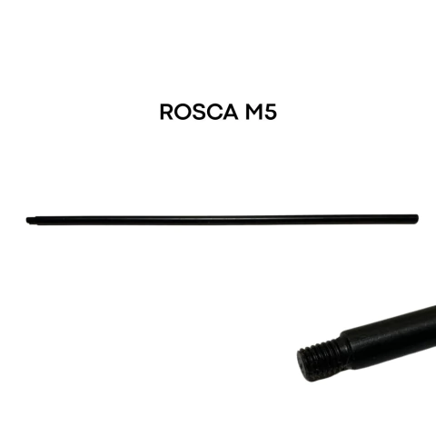 Husillo recto con rosca M5