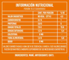 Pack x 4 MANTEQUILLA DE MANI - buy online