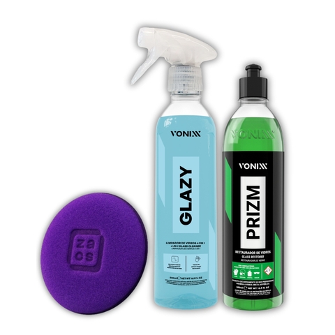 Kit Glazy Prizm 500ml Aplicador Redutor De Risco Vonixx