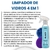 Limpa Vidros 4 Em 1 Glazy Tira Marcas Dedo Pano Aplicador - comprar online