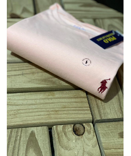 Camiseta Ralph Lauren Rosa Claro - comprar online