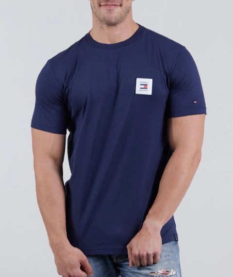 Camiseta Tommy Hilfiger Marinho - comprar online