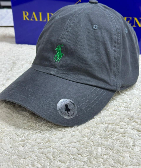 Boné Ralph Lauren Grafite - comprar online