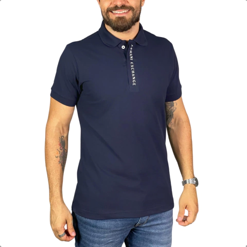 Camisa Gola Polo AX Marinho - comprar online