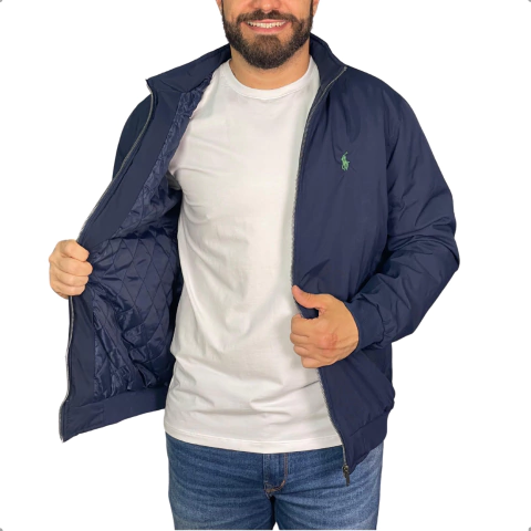 Jaqueta Nylon Ralph Lauren Marinho