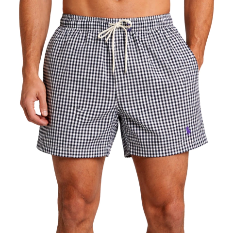 Imagem do Shorts Xadrez RL Preto