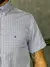 Camisa Tommy Hilfiger Xadrez Manga Curta Azul/Rosa - loja online