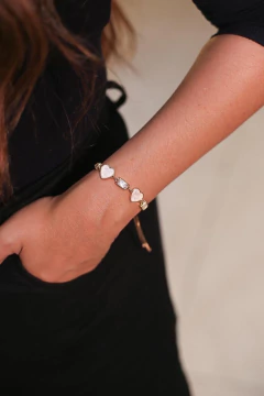 851 - Pulseira Coração - comprar online