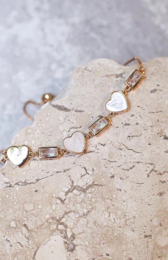 851 - Pulseira Coração na internet