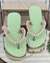 Flat com perolas e strass - Marciachinelosoficial