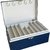 Organizador Porta Joias e Bijuterias Grande Azul Marinho e Bege 5 andares - comprar online