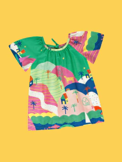 Macacão BB Gaia - Mundo Céu - 151591 - Mundo Céu