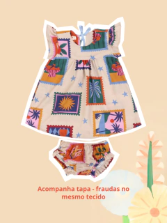 Vestido BB Memórias - Mundo Céu - 131905