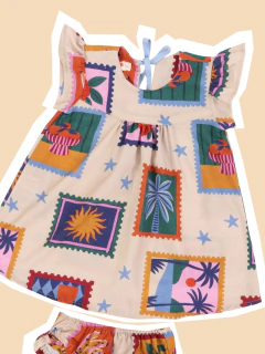 Vestido BB Memórias - Mundo Céu - 131905 - comprar online