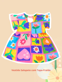 Vestido BB Afeto - Mundo Céu - 131944