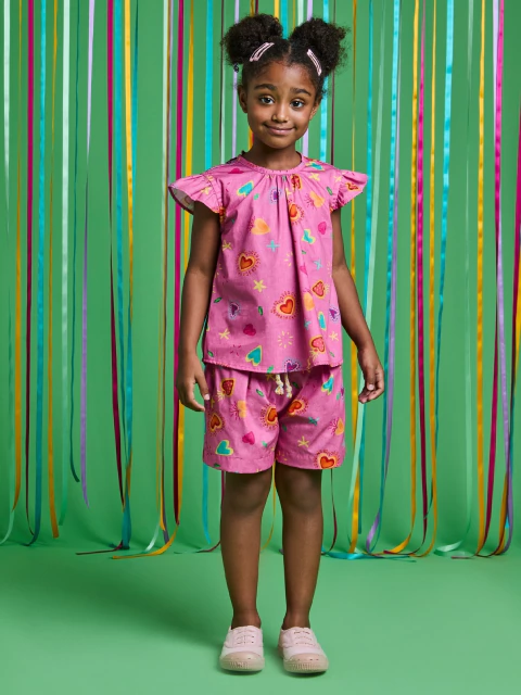 Conjunto Estampado Festejar - Mundo Céu - 201688 - comprar online