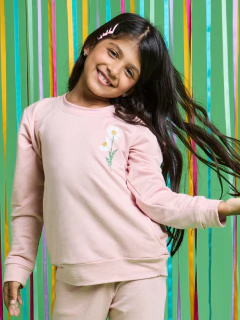 Conjunto Calça Rosê - Mundo Céu - 201762 na internet