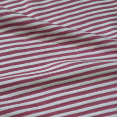 JERSEY RAYADO FINO BCO/ ROSA POR KG