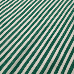 JERSEY RAYADO FINO BCO/VERDE AGUA POR KG - comprar online