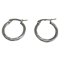 ar 600/2 argolla 1,7 cm torzada - comprar online