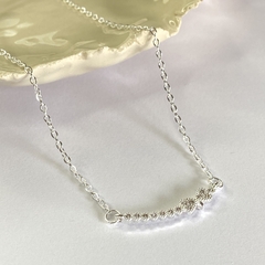 G 1485p cadena con fila Strass y moño