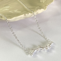 G 1486p cadena con rama Strass cristal