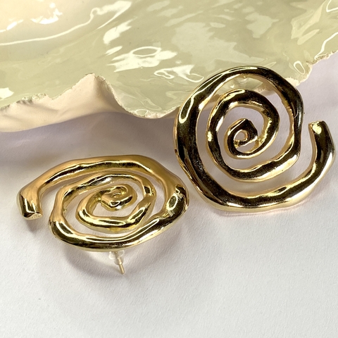 Ar 1220d espiral chunky acero 4,5 cm