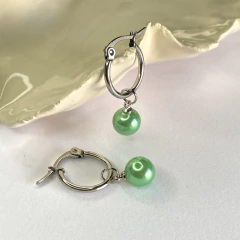 Ar 1364 argolla con bolita verde