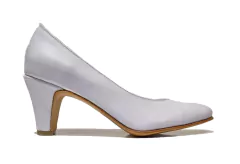 zapato Stiletto Luis XV de cuero vacuno con taco medio - Artículo 700 - tienda online