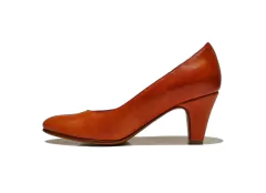 Imagen de zapato Stiletto Luis XV de cuero vacuno con taco medio - Artículo 700