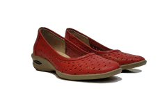 Chatita de cuero vaucno calada - Artículo 62 - tienda online