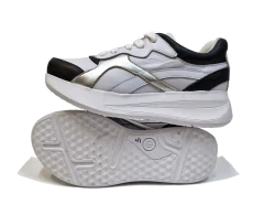 Zapatillas de cuero vacuno con cordones y plataforma - Gise (Artículo 712) - Baccarat zapatos