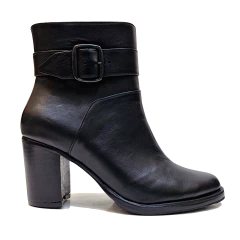 Botita de cuero vacuno con cierre - Beatrice (Art. 6008) - comprar online