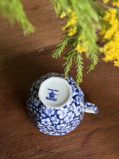 Dúo de té de loza inglesa Solían Ware. Chantilly. - comprar online