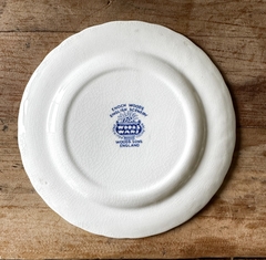 Plato de postre de loza inglesa Enoch Wood’s, 18 cm. posee craquel. - comprar online