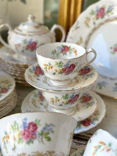 Trio de porcelana Bone China New Chelsea